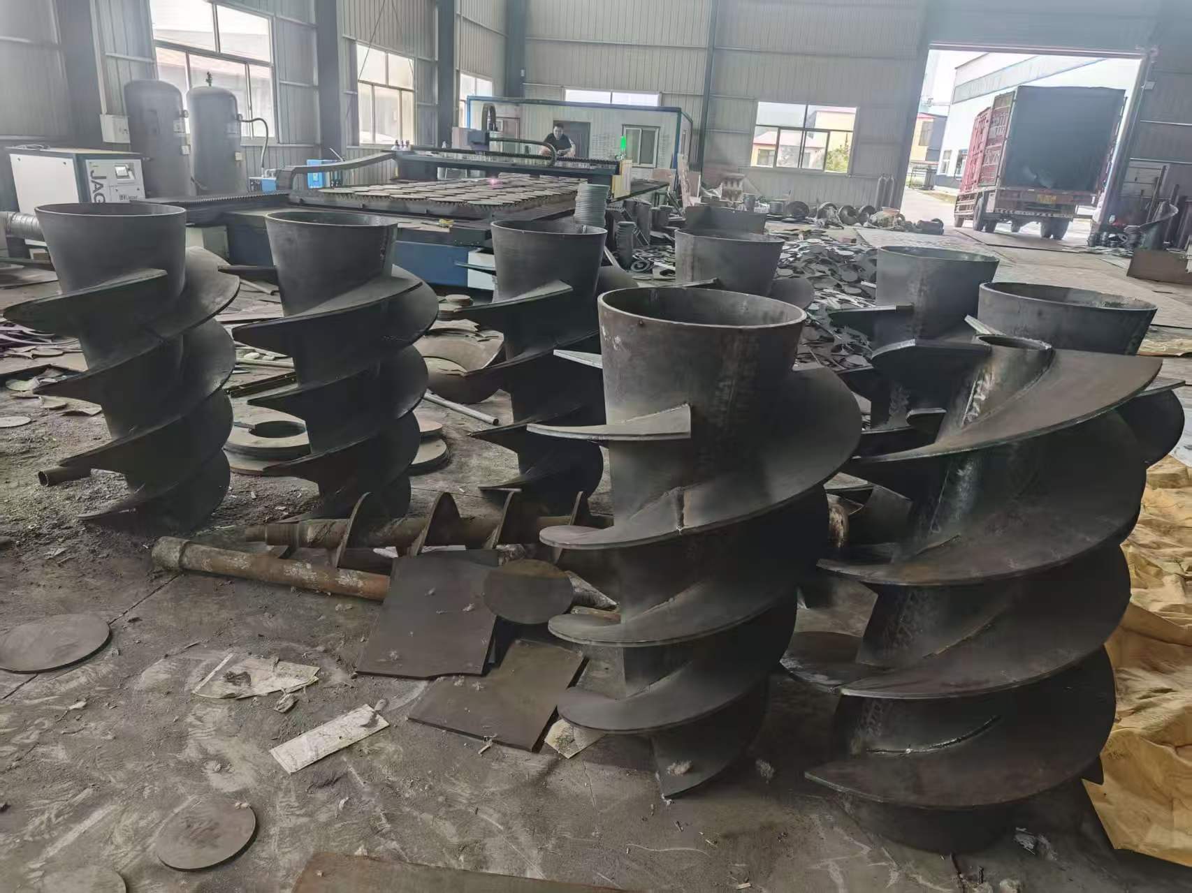巴彦淖尔市蛟龙叶片锰钢螺旋叶片 - 厂家